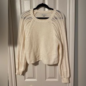 American Eagle Cream Sweater
